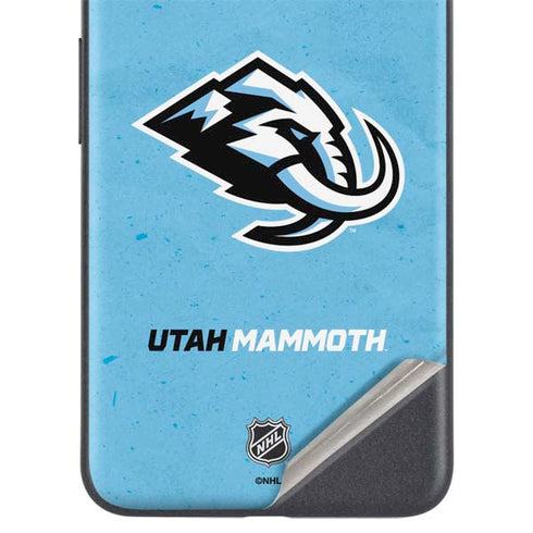 NHL Utah Mammoth Distressed Blue Google Pixel 5 Skin